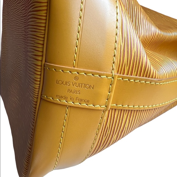 Louis Vuitton large Noe yellow Epi Leather - Picture 4 of 11